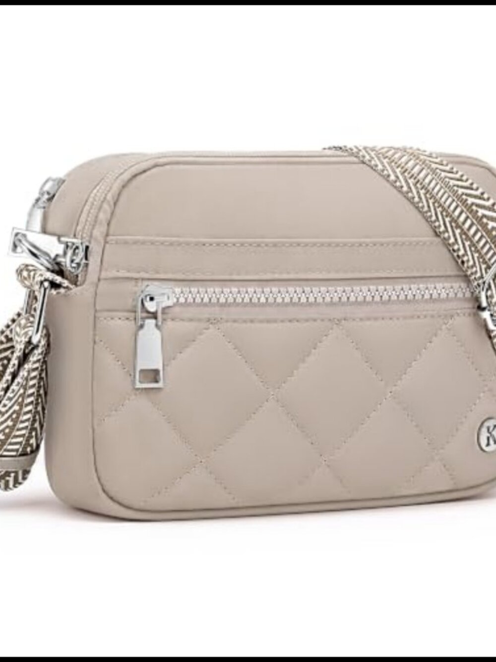 RFID Anti-Theft Small Crossbody Bag Water Resistant Nylon Travel Purse